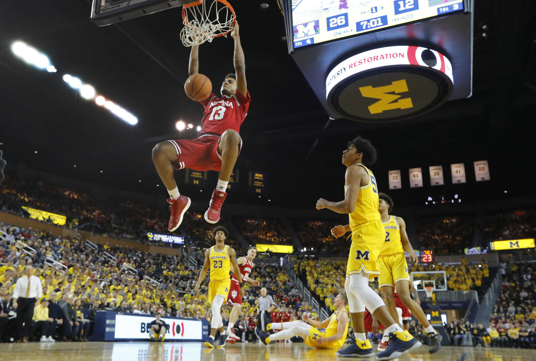 Indiana Michigan Basketball